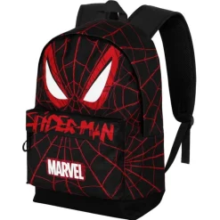 KaracterMania Superhéroes Marvel^Mochila Marvel Spiderman Vision HS FAN 2.2, Negro