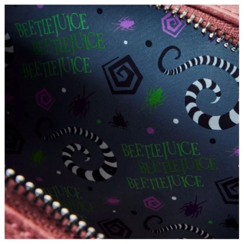 Loungefly Beetlejuice^Mochila Mini Beetlejuice de - Handbook for the Recently Deceased