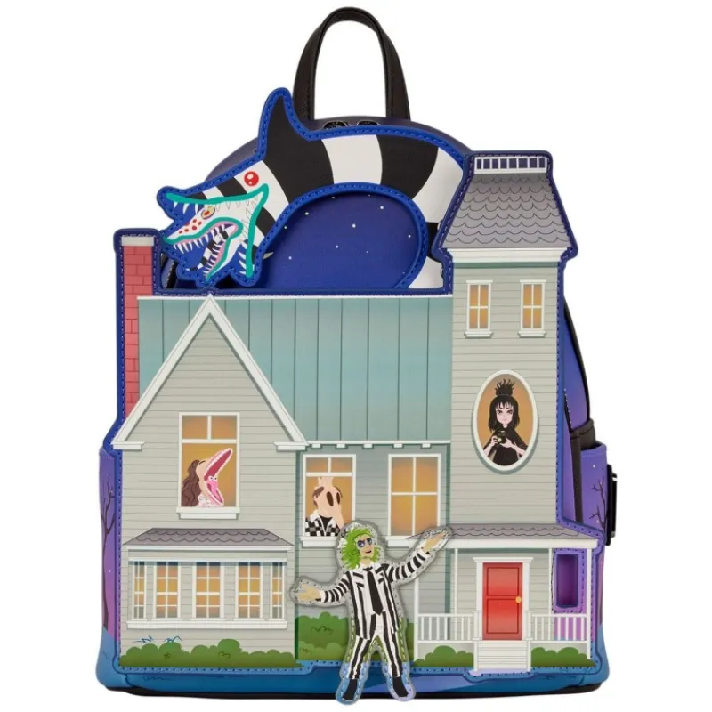 New Mochila Mini Beetlejuice by - Licencia Oficial Bolsos Y Carteras Disney|Beetlejuice