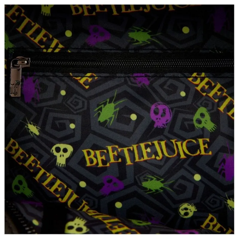 New Mochila Mini Beetlejuice by - Licencia Oficial Bolsos Y Carteras Disney|Beetlejuice