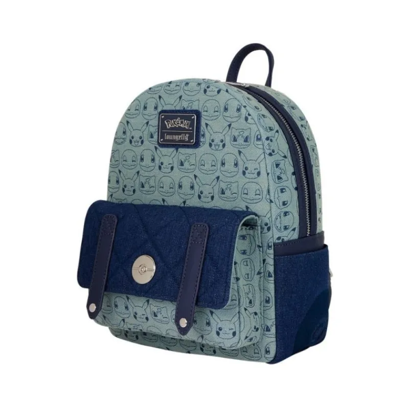 Loungefly Mochilas Pokemon|Complementos Pokemon^Mochila Mini Faux Denim Pokémon de