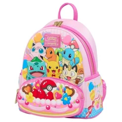 Clearance Mochila Mini Pokémon Friends Party de - Nylon 23x12x27 cm Mochilas Pokemon|Complementos Pokemon
