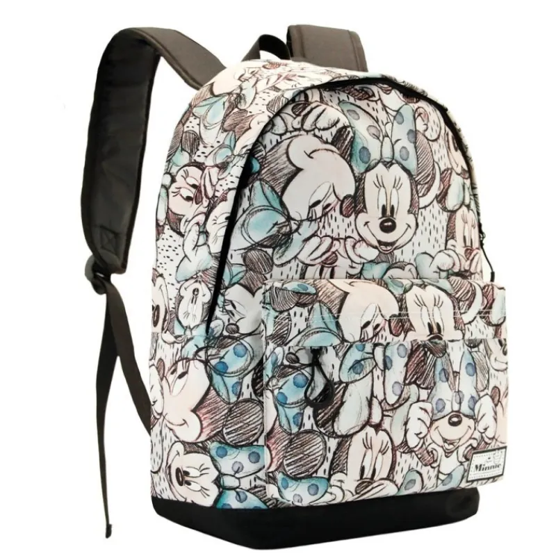 Sale Mochila Minnie Mouse Drawing Gris Ripstop Resistente Películas Y Personajes De Disney ·Mickey & Minnie