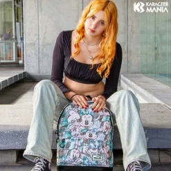 Sale Mochila Minnie Mouse Drawing Gris Ripstop Resistente Películas Y Personajes De Disney ·Mickey & Minnie