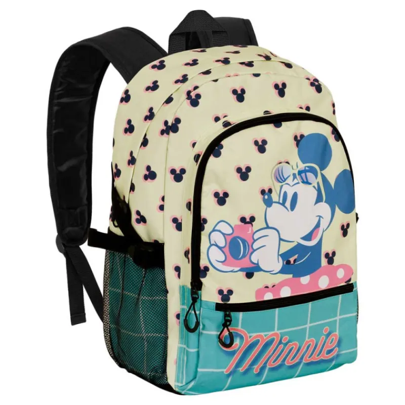KaracterMania Papelería Disney|Películas Y Personajes De Disney ·Mickey & Minnie^Mochila Minnie Mouse Foto Cheese Disney
