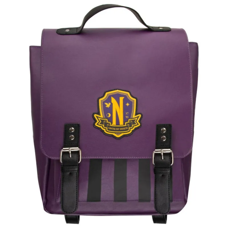 Cinereplicas Miércoles Addams^Mochila Nevermore Academy Morado