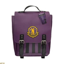 Cinereplicas Miércoles Addams^Mochila Nevermore Academy Morado