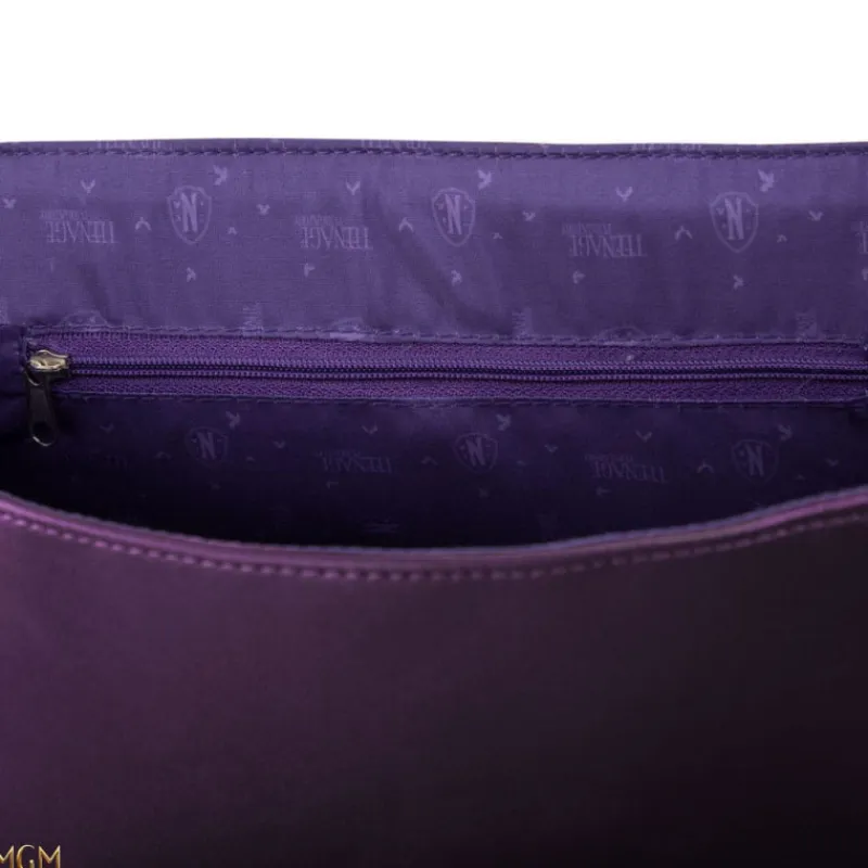 Cinereplicas Miércoles Addams^Mochila Nevermore Academy Morado