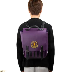 Cinereplicas Miércoles Addams^Mochila Nevermore Academy Morado