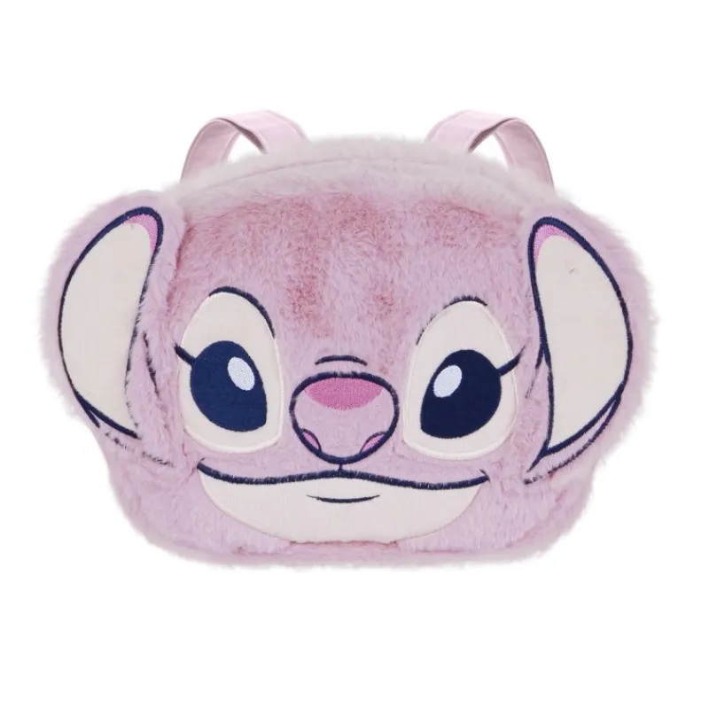 New Mochila Plush Angel Lilo y Stitch Disney Rosa Disney Para Niñas|Para El Cole