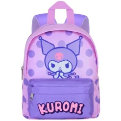 KaracterMania Tiempo Libre Kids|Para El Cole^Mochila Preescolar Hello Kitty Kuromi Lila
