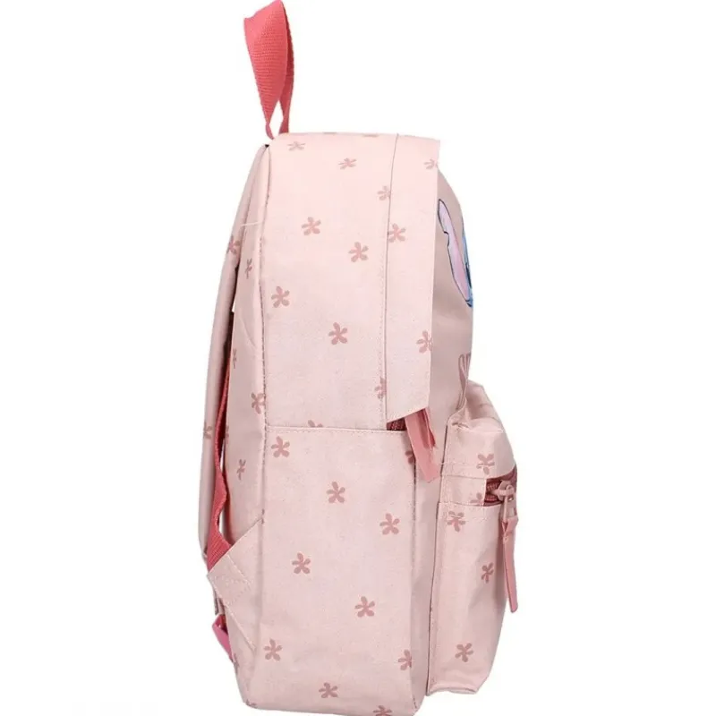 New Mochila rosa Stitch - Lilo y Stitch, 31x28x2 cm, Disney Películas Y Personajes De Disney ·Lilo Y Stitch