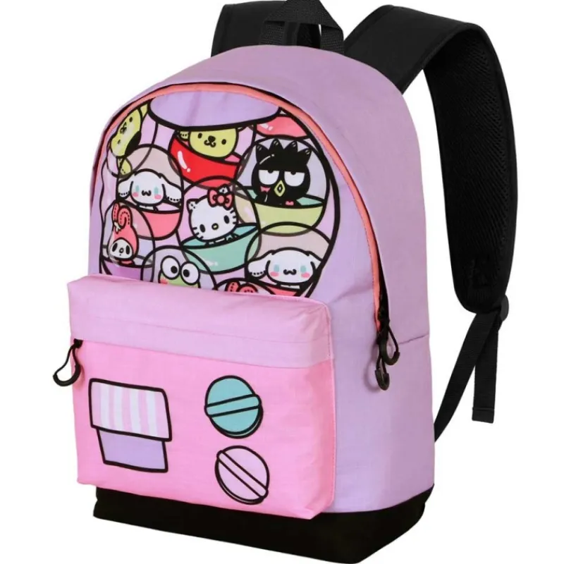 Discount Mochila Sanrio Hello Kitty Gashapon Rosa Ripstop Para El Cole