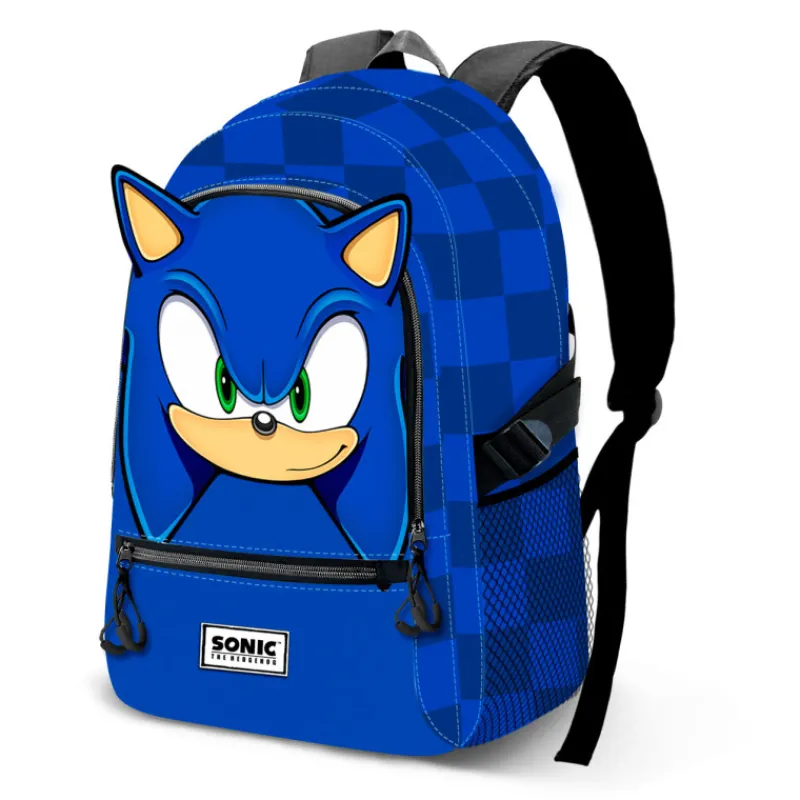 KaracterMania Regalos Y Coleccionismo Para Gamers - Cosas De Videojuegos Míticos^Mochila Sega-Sonic Azul
