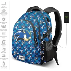 KaracterMania Regalos Y Coleccionismo Para Gamers - Cosas De Videojuegos Míticos^Mochila Sonic Azul