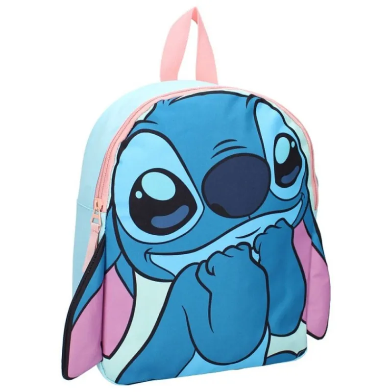 Best Mochila Stitch Fluffy Friends de Lilo & Stitch - Licencia Oficial Tiempo Libre Kids|Para El Cole