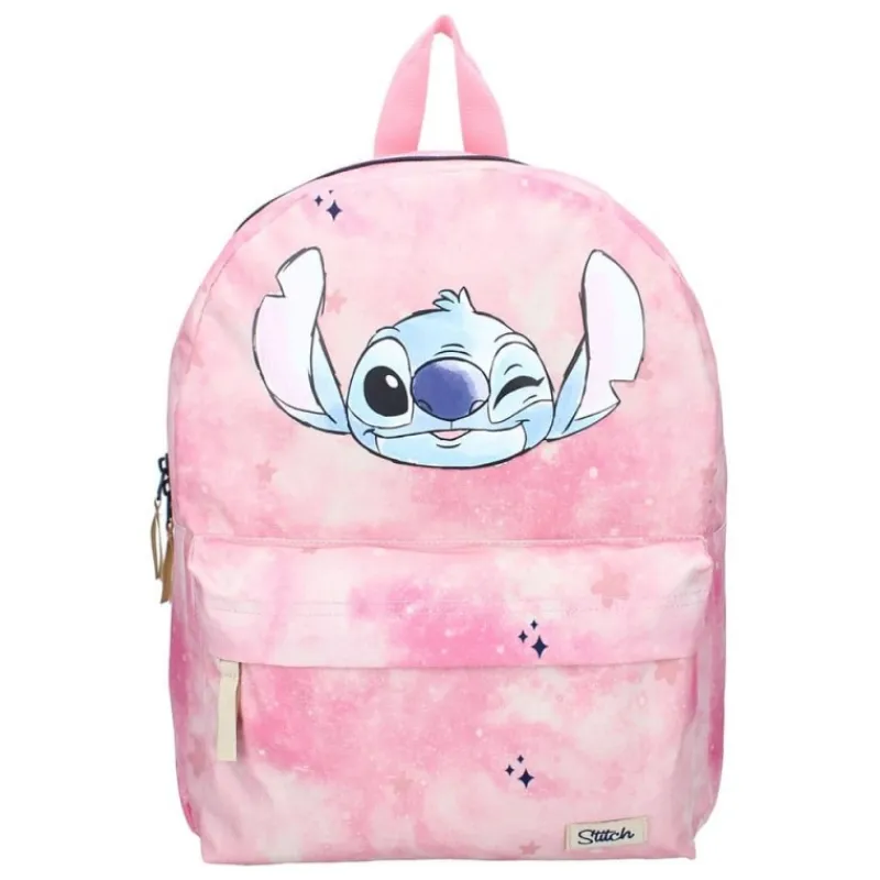 Outlet Mochila Stitch Unbearably Cool Pink de Lilo & Stitch Disney Para Niñas|Tiempo Libre Kids