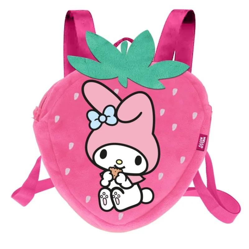 Discount Mochila Suave Hello Kitty My Melody Fresa, Rosa Tiempo Libre Kids|Para El Cole