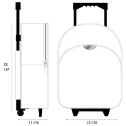 Discount Mochila Trolley Hello Kitty Follow The Rainbow 33 cm Tiempo Libre Kids|Para El Cole