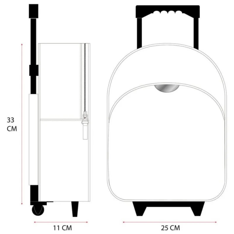 Discount Mochila Trolley Hello Kitty Follow The Rainbow 33 cm Tiempo Libre Kids|Para El Cole