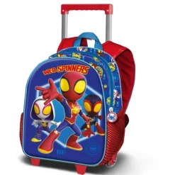 Clearance Mochila trolley infantil Spiderman Azul Superhéroes Marvel