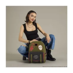 Hot Mochila Warner Bros Friday the 13th de , Nylon Bolsos Y Carteras Disney|Viernes 13