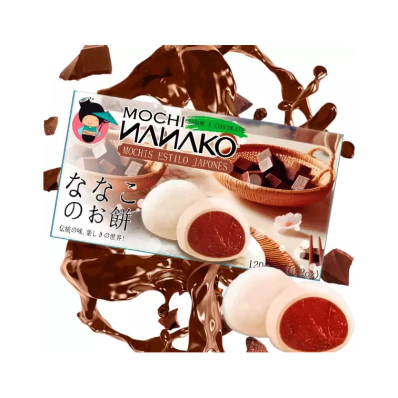 Japon Market 24h Chuches Japonesas^Mochis Nanako estilo japonés chocolate 120gr