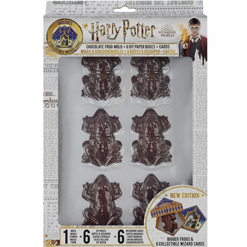 Cinereplicas Harry Potter Hogar^Molde para Ranas de Chocolate Harry Potter
