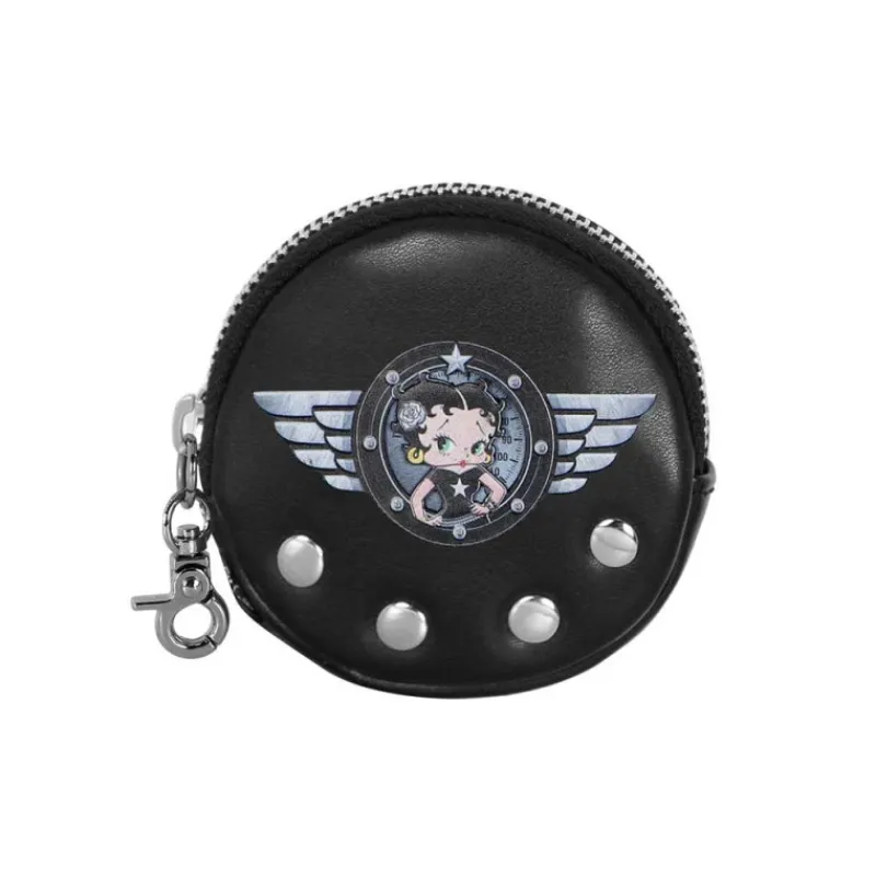 KaracterMania Regalos De Otras Series^Monedero Cookie Negro Betty Boop Motor Love