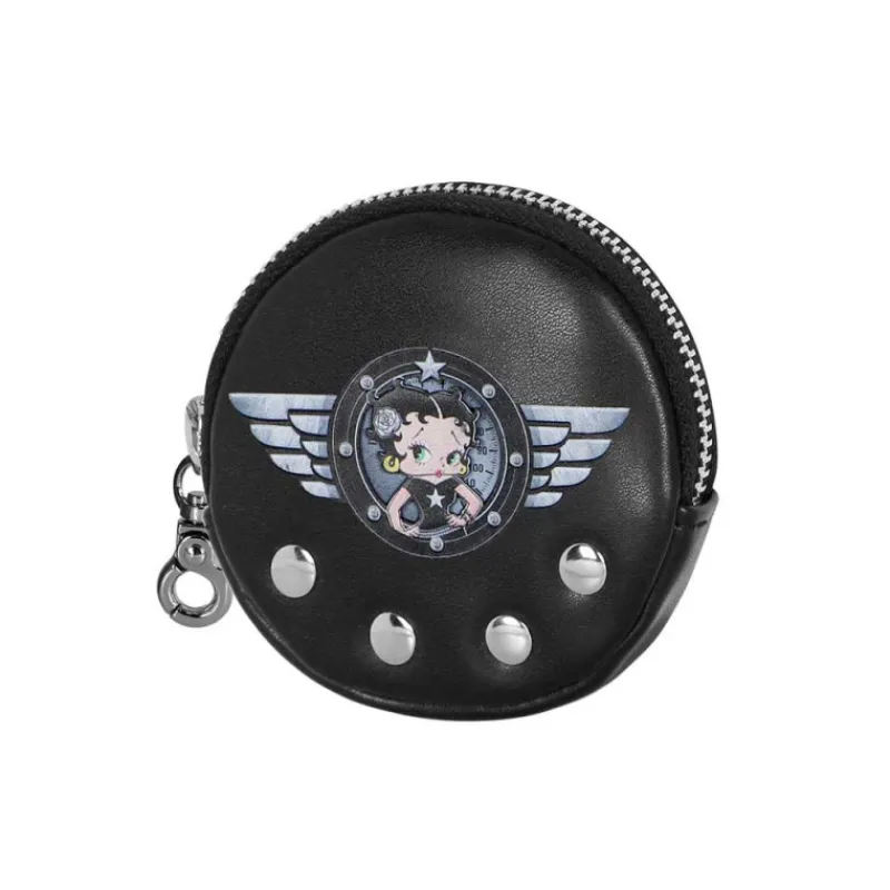 KaracterMania Regalos De Otras Series^Monedero Cookie Negro Betty Boop Motor Love