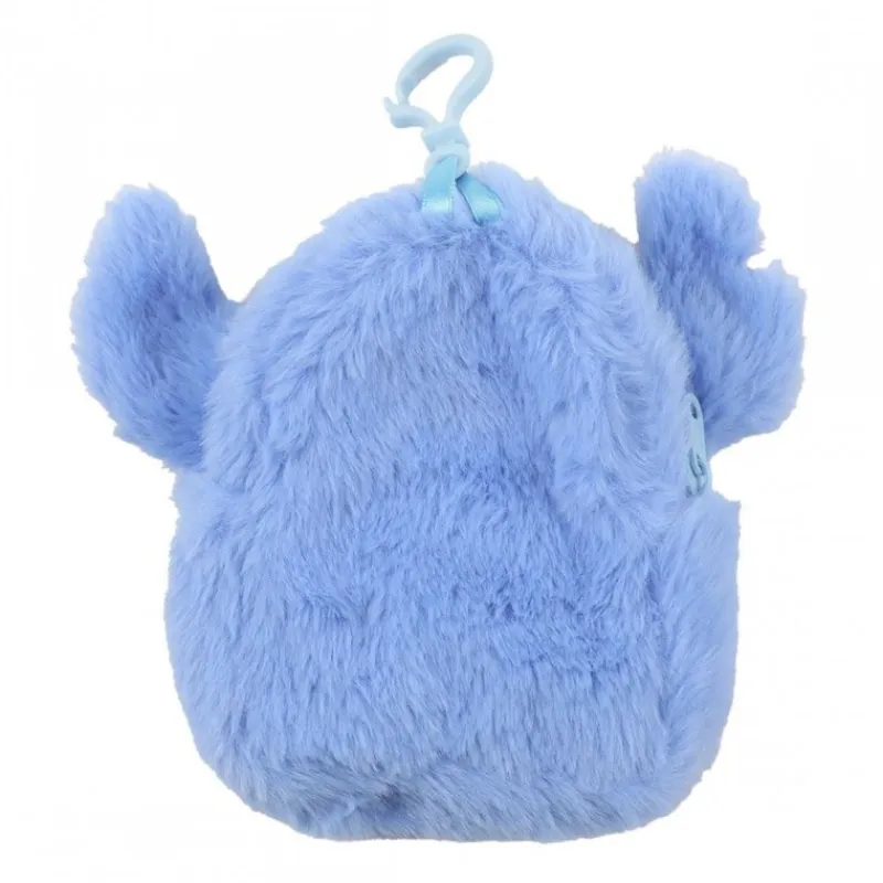 Cerdá Kids Disney Para Niñas|Tiempo Libre Kids^Monedero de Peluche Azul Stitch 100% Polyester