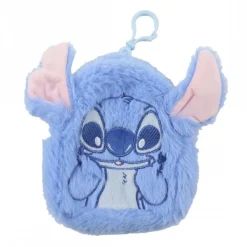 Cerdá Kids Disney Para Niñas|Tiempo Libre Kids^Monedero de Peluche Azul Stitch 100% Polyester