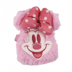 Cerdá Kids Disney Para Niñas|Películas Y Personajes De Disney ·Mickey & Minnie^Monedero de Peluche Minnie Mouse Rosa 100% Poliéster