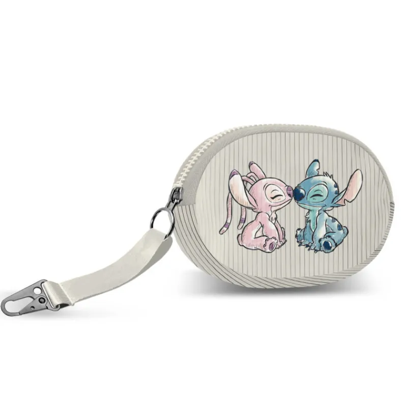 KaracterMania Películas Y Personajes De Disney ·Lilo Y Stitch|Bolsos Y Carteras Disney^Monedero Pill Angel y Stitch Tender Disney