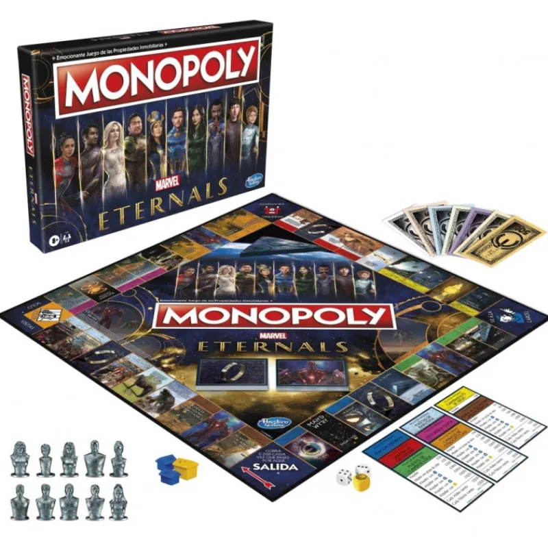 Sale Monopoly Marvel Eternals Castellano Superhéroes Marvel|Más Regalos De Marvel