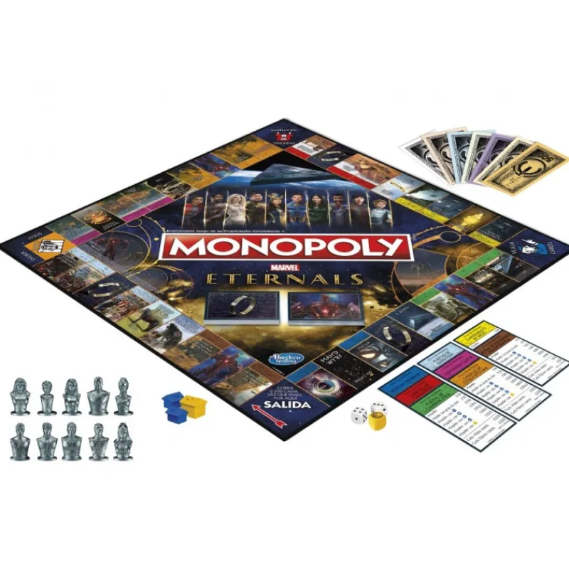 Sale Monopoly Marvel Eternals Castellano Superhéroes Marvel|Más Regalos De Marvel