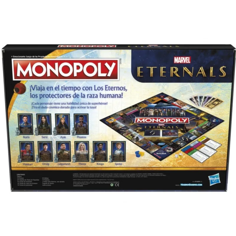 Sale Monopoly Marvel Eternals Castellano Superhéroes Marvel|Más Regalos De Marvel