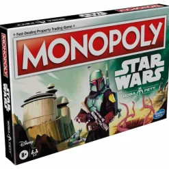 Hasbro Regalos Star Wars Por Personaje |Star Wars Hogar^Monopoly Star Wars Boba Fett