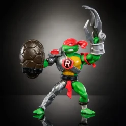 Mattel Las Tortugas Ninja^MOTU x TMNT: Figura Raphael Turtles of Grayskull 14 cm