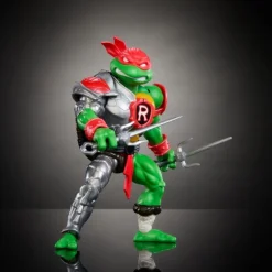 Mattel Las Tortugas Ninja^MOTU x TMNT: Figura Raphael Turtles of Grayskull 14 cm