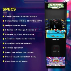 Arcade1Up Descuentos Gaming^Máquina Arcade 1up Galaga Deluxe: Experiencia Retro