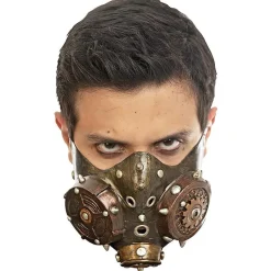 Ghoulish Máscaras Terror Y Carnaval ^Máscara Bozal Steampunk Talla Única
