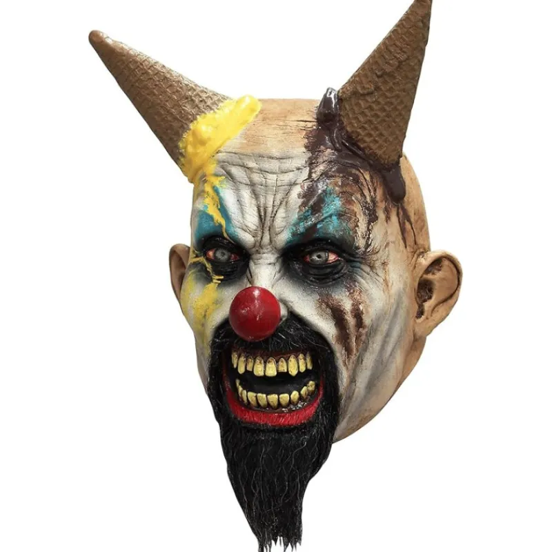 Ghoulish Máscaras Terror Y Carnaval ^Máscara Cabeza HellsCream