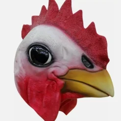 Ghoulish Máscaras Terror Y Carnaval ^Máscara Cabeza Rooster