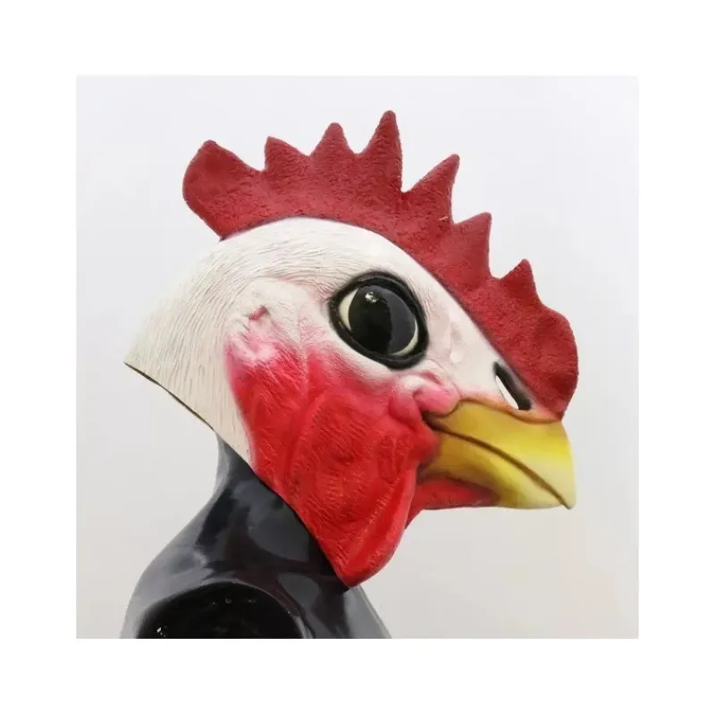 Ghoulish Máscaras Terror Y Carnaval ^Máscara Cabeza Rooster
