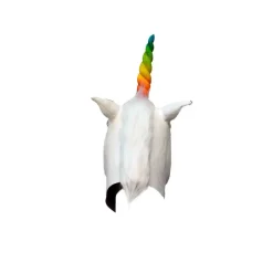 Ghoulish Máscaras Terror Y Carnaval ^Máscara Cabeza Unicorn Pride
