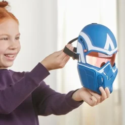 Niños Hasbro Marvel Y Dc Para Niños|Juguetes, Figuras Y Más Regalos Para Peques^Máscara Capitán América Marvel Avengers Juguete Role Play