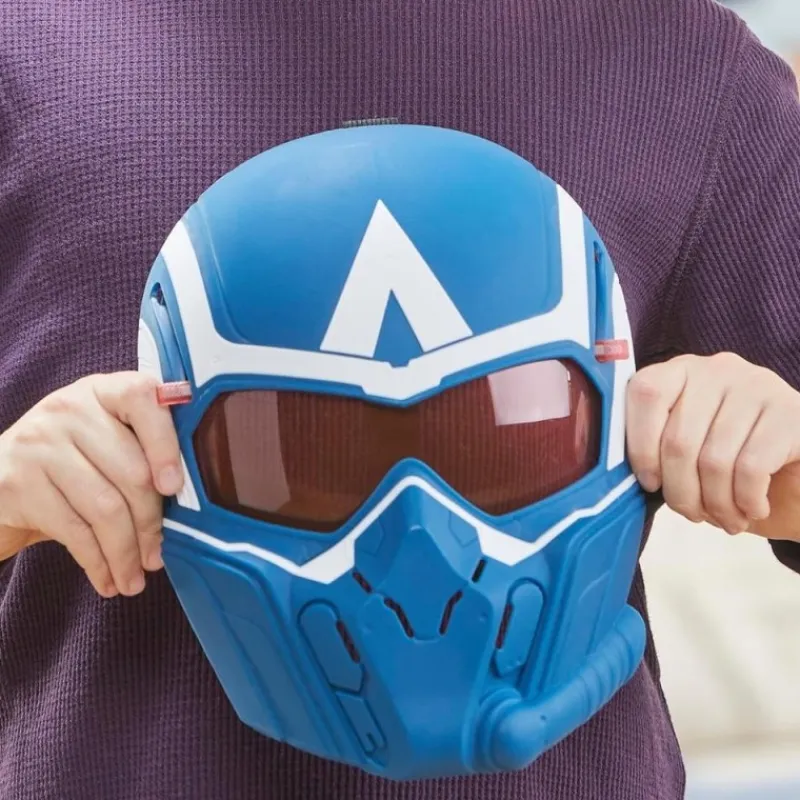 Niños Hasbro Marvel Y Dc Para Niños|Juguetes, Figuras Y Más Regalos Para Peques^Máscara Capitán América Marvel Avengers Juguete Role Play