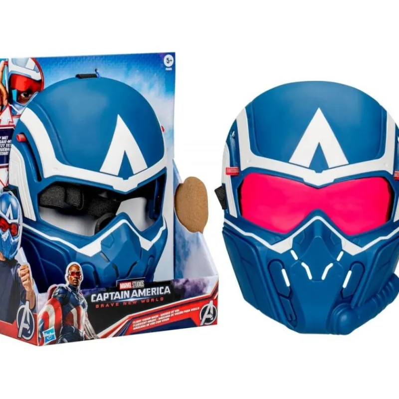 Niños Hasbro Marvel Y Dc Para Niños|Juguetes, Figuras Y Más Regalos Para Peques^Máscara Capitán América Marvel Avengers Juguete Role Play