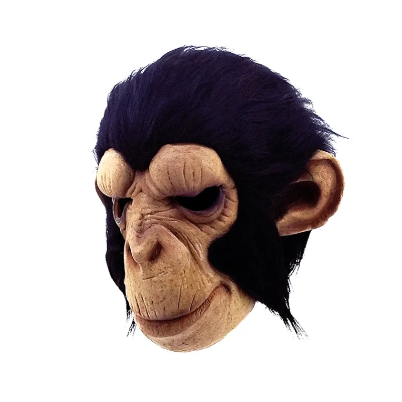 Discount Máscara Chimpance George Talla Única Máscaras Terror Y Carnaval